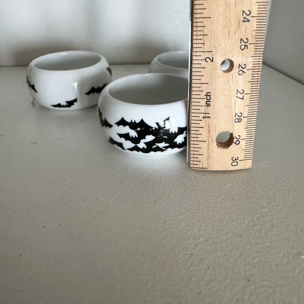 Halloween‎ Set of 4 Bat Tea Light Holders